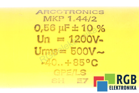 CONDENSADOR MKP1.44/2 ARCOTRONICS 0.56UF