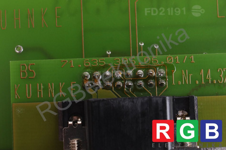 71.635.305.04.01/6 KUHNKE ENERGIETECHNIK TECLADO