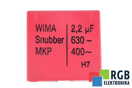 CONDENSADOR 2.2UF 630V WIMA 400V MKP SNUBBER