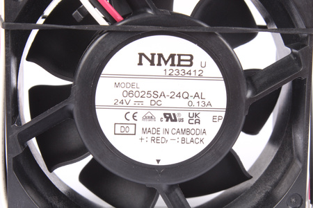 06025SA-24Q-AL-D0 NMB TECHNOLOGIES 60X60X25MM 24VDC 0.13A VENTILADOR