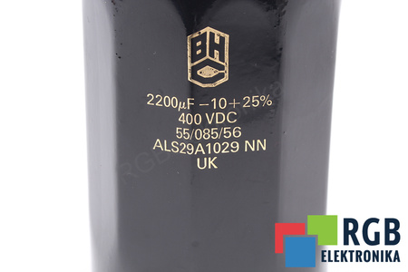 CONDENSADOR ALS29A1029NN AEROVOX 2200UF, 400VDC