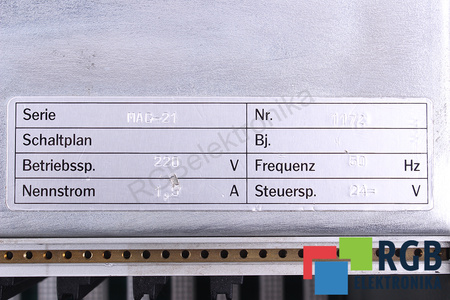 MAG21 FERROCONTROL REJILLA