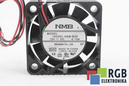 1604KL-04W-B50 MINEBEA NMB 40X40X10MM, 12V, 0.10A VENTILADOR