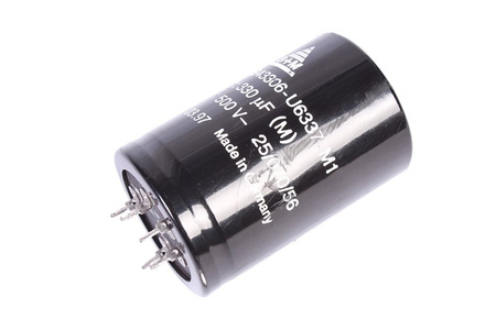CONDENSADOR B43306-U6337-M1 S+M 330UF, 500V
