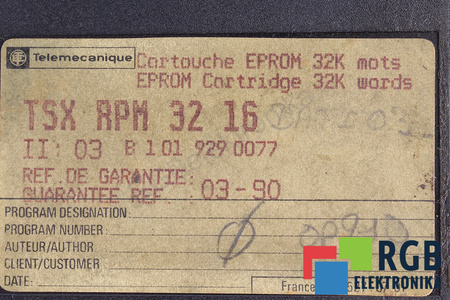 TSXRPM3216 TELEMECANIQUE