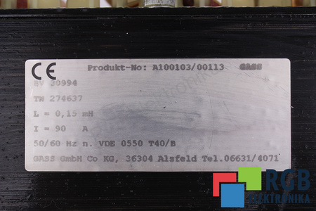 BV30994 TN274637 GASS SUPRESOR