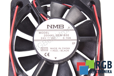 2004KL-05W-B50 NMB TECHNOLOGIES 50X50X10MM, 24V, 0.10A VENTILADOR