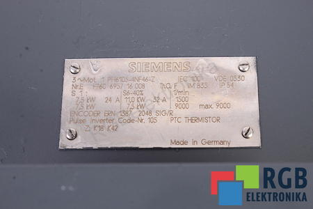 1PH6105-4NF46-Z SIEMENS 1PH6