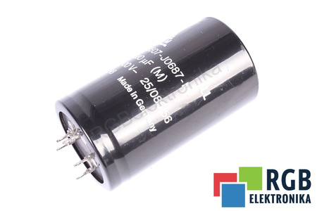CONDENSADOR B43507-J0687-M S+M 680UF, 400V
