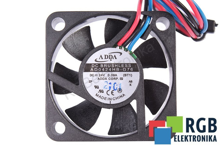 AD0424HB-G76 ADDA 40X40X10MM, 24V, 0.09A VENTILADOR