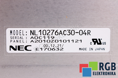 NL10276AC30-04R NEC 150BLM11 15" MATRIZ LCD