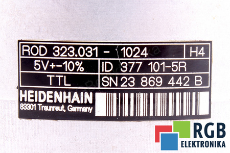 ROD323.031-1024 HEIDENHAIN ID.NR.377101-5R CODIFICADOR