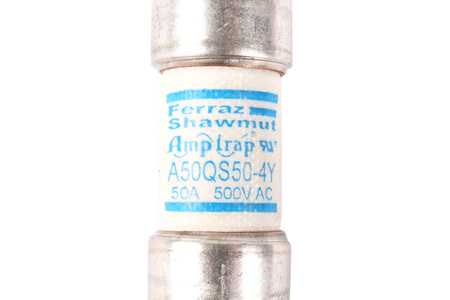 FUSIBLE A50QS50-4Y FERRAZ 500V, 50A, 25X80MM