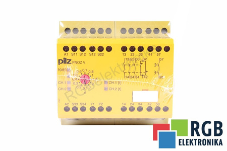 PNOZ V 3S 24VDC 3N/O 1N/C 1N/O T PILZ 774789 RELEVO DE SEGURIDAD