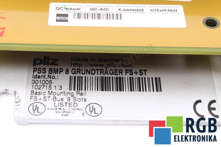 PSS BMP 8 GRUNDTRAGER FS+ST PILZ 301005 REJILLA