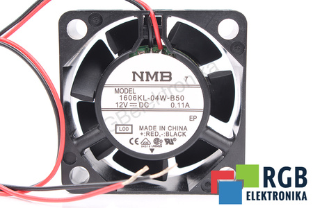 1606KL-04W-B50 NMB TECHNOLOGIES 40X4015MM, 12V, 0.11A VENTILADOR