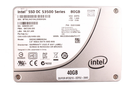 SSDSC2BB080G4 INTEL PARA 6FC5210-0DF52-2AA0 40GB 2.5" 6GB/S SATA SSD