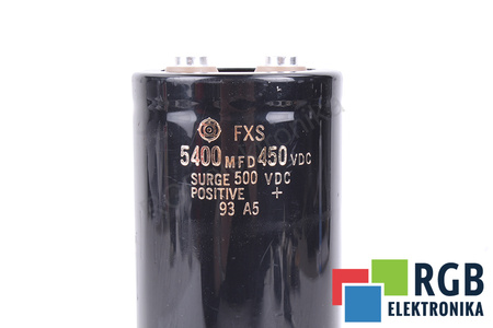 CONDENSADOR FXS HITACHI 5400UF, 450V