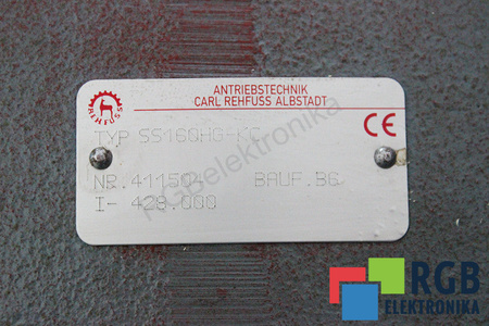 SS160HG-KC CARL REHFUSS I=428 ENGRANAJE
