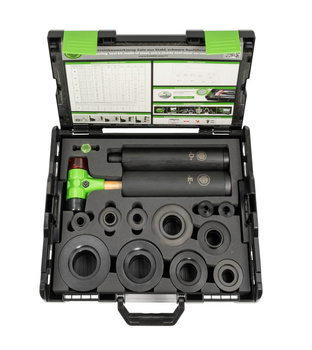 JUEGO DE HERRAMIENTAS METÁLICAS PARA MONTAJE DE RODAMIENTOS DIÁM INT 5-10 MM DIÁM EXT 26-110 MM 71 KUKKO