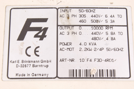 10.F4.F3D-4R01 KEB
