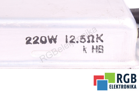 RESISTENCIA 12.5 OHM JRM 220W 12.5OHM
