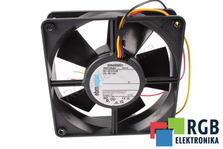 4314S EBM PAPST 9294305021 119X119X32MM, 24V VENTILADOR