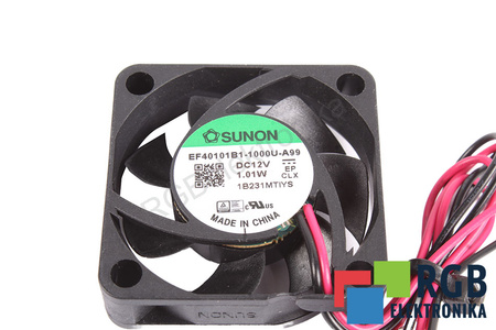 EF40101B1-1000U-A99 SUNON 40X40X10MM, 12V VENTILADOR