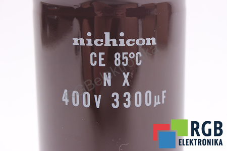 CONDENSADOR 3300UF 400V NICHICON
