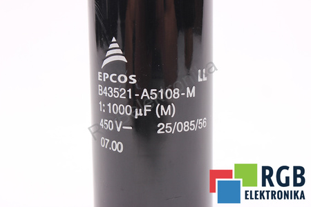 CONDENSADOR B43521-A5108-M EPCOS 1:1000UF, 450VDC