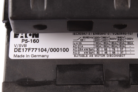 P5-160 EATON SECCIONADOR