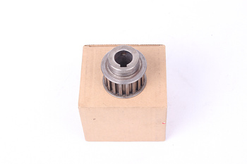 POLEA DENTADA 55X49MM CORREA 33MM EJE 24MM CHAVETERO 8X3MM Z=18