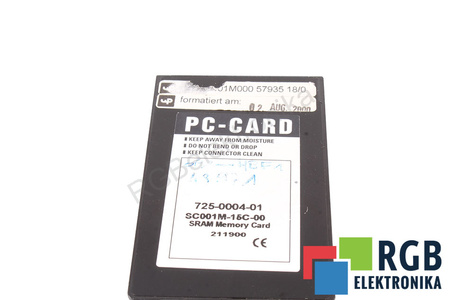 725-0004-01 SCM GROUP SC001M-15C-00