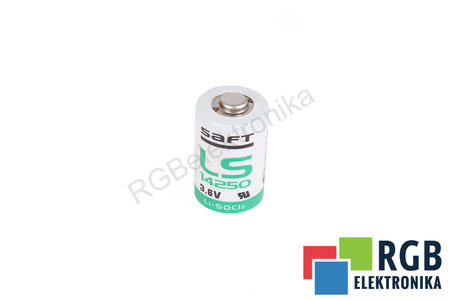 LS14250 SAFT 1/2AA 1200MAH, 3.6V, 24X15MM BATERÍA
