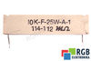 RESISTENCIA 10K-F-25W-A-1 114-112 25KW, 10KOHM