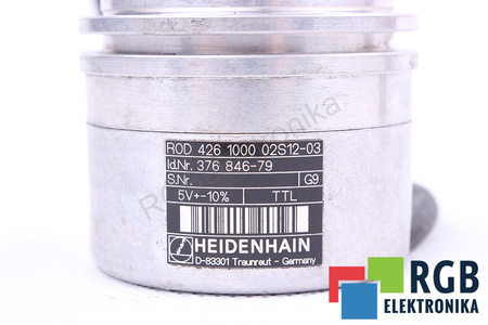 ROD426.100002S12-03 HEIDENHAIN ID.NR.376846-79 CODIFICADOR