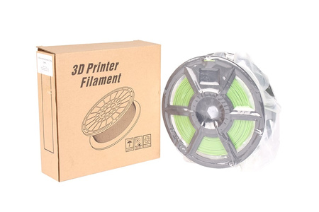 1,75MM HS PLA FILAMENT 0.5KG GREEN FLASHFORGE TAMAÑO EXTERIOR DEL CARRETE 180MM, TAMAÑO INTERIOR DEL CARRETE 50MM, ANCHURA DEL CARRETE 45MM