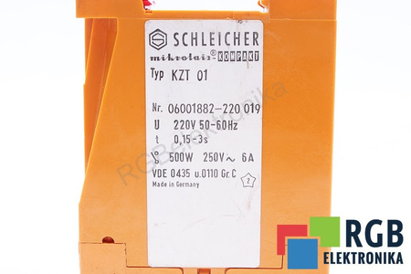 KZT01 SCHLEICHER RELEVO DE TIEMPO