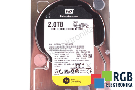 WD2000FYYZ WESTERN DIGITAL 2TB SATA 3.5"