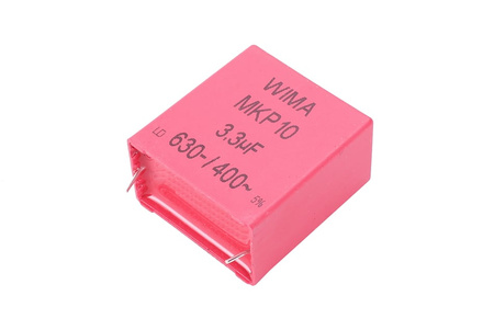 CONDENSADOR MKP1J043307H00JSSD WIMA MKP10, 3.3UF, 630/400V