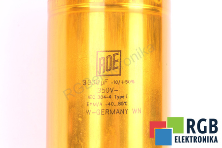 CONDENSADOR 3300UF 350VDC ROE