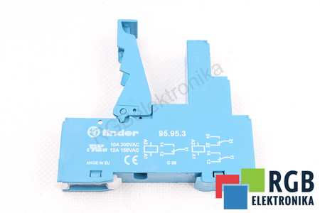95.95.3 FINDER 8-PIN 10A 250V AC BASE DE RELEVOS