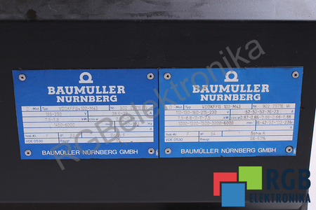 VD0KFFG 100-M43 BAUMÜLLER ESTATOR
