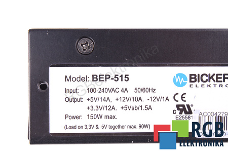 BEP-515 BICKER AVERIADO - PARA PIEZAS