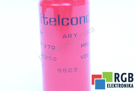 CONDENSADOR 470UF 250V ITELCOND