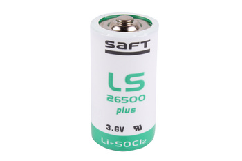 LS26500PLUS SAFT C R14 8500MAH, 3.6V, 26X50.4MM BATERÍA