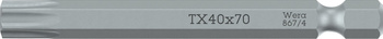 05060098001 WERA 867/4 70MM, TX 8MM PUNTAS DE ALTA CALIDAD PARA TORNILLOS DE TORX INTERIOR