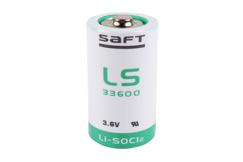 LS33600/STD SAFT D 17000MAH, 3.6V, 33.3X61.3MM BATERÍA