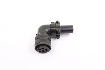 ENCHUFE HEMBRA ACODADO XMS3108A24-10S PARA SERVODRIVES YASKAWA 4 PIN SUSTITUTO