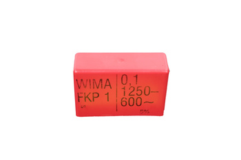 CONDENSADOR FKP1 WIMA 0,1, 1250VDC, 600VAC
